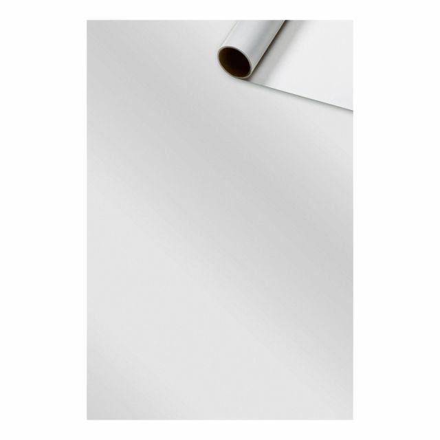 Geschenkpapierrolle Uni Lack wei