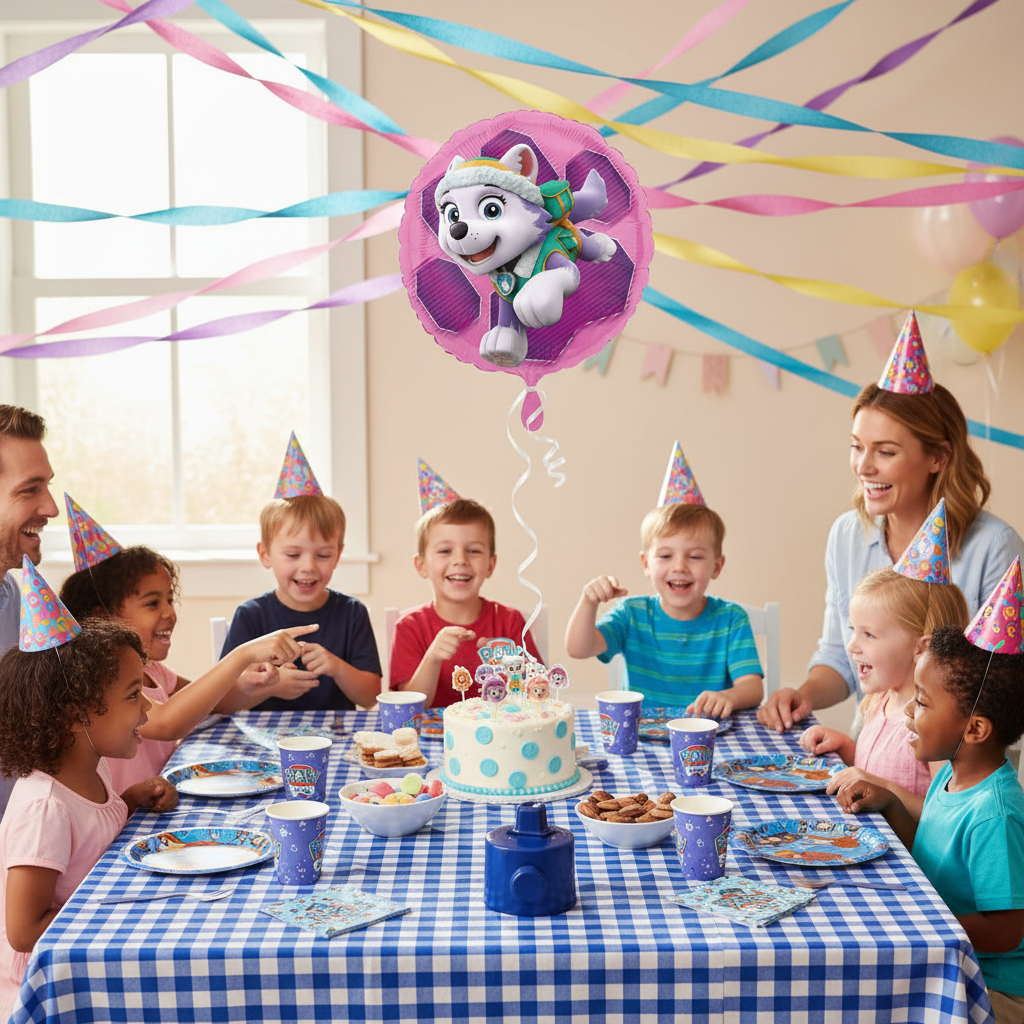 Folienballon Mini Shape Paw Patrol Skye & Everest