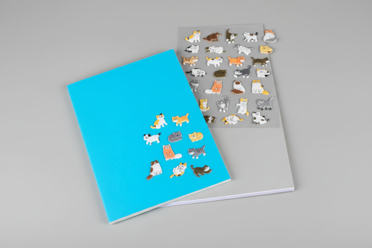 3D - Stickers - Cats
