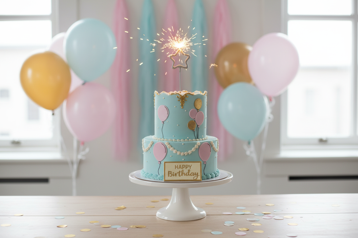 Sparklers Mini Gift Card Happy Birthday