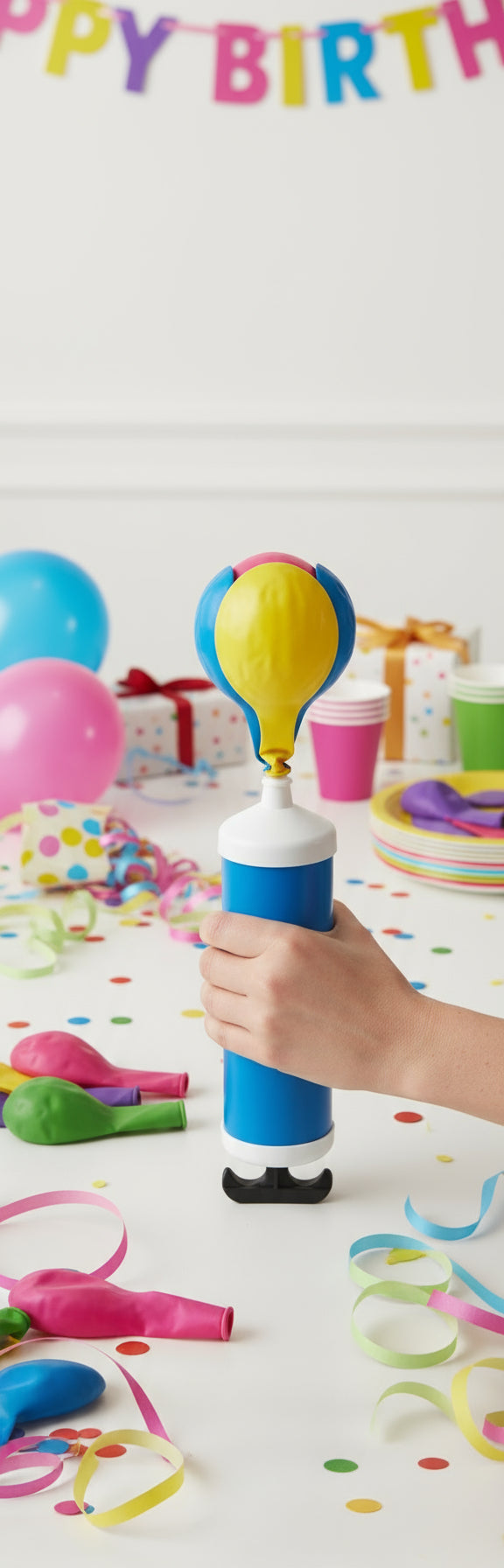 Ballonpumpe Plastik 25,8 x 6,8 x 3,3 cm