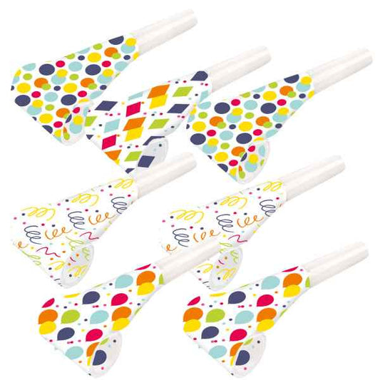 Luftrüssel 7er Set 30 cm - Avaloon Party-Deko-Geschenke