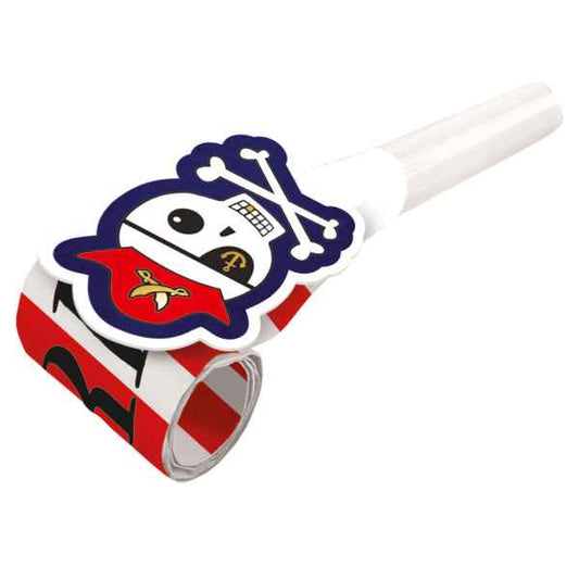 Luftrüssel Pirates Map 30cm 8 Stk - Avaloon Party-Deko-Geschenke