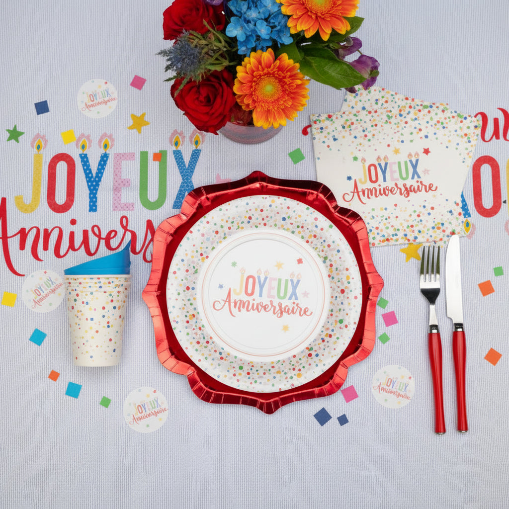 Plate Happy birthday