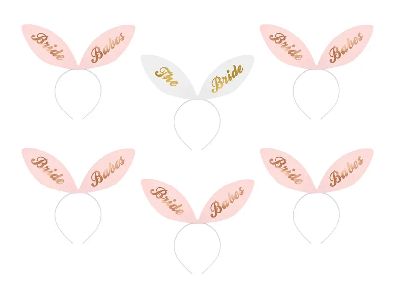 Bänder Bride Squad, 29x25 cm - Avaloon Party-Deko-Geschenke