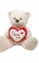 Bär mit Herz I Love You 40cm - Avaloon Party-Deko-Geschenke