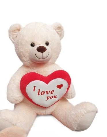 Bär mit Herz I Love You 85cm - Avaloon Party-Deko-Geschenke
