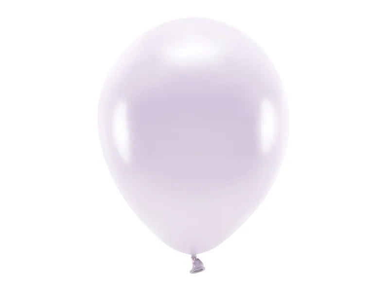 Ballons Eco 30cm, metallisiert, lila