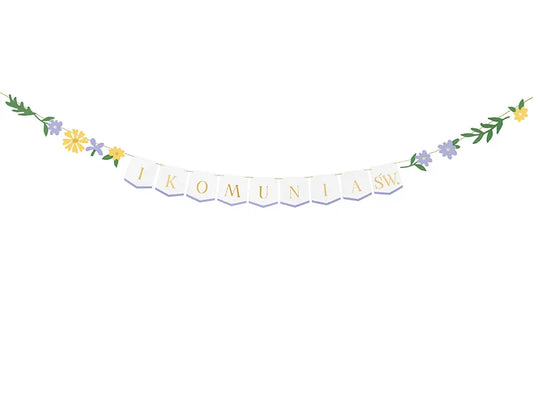 Banner Erste Heilige Kommunion, Mix - Avaloon Party-Deko-Geschenke