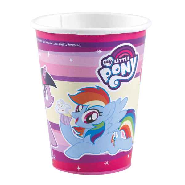 Becher My Little Pony - 8 Stk - Avaloon Party-Deko-Geschenke