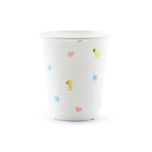Becher, Boy or Girl?, 6er, Pappe, 200ml