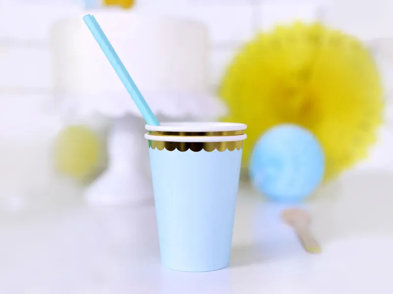 Becher, hellblau, 220ml - Avaloon Party-Deko-Geschenke