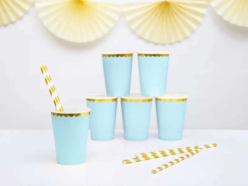 Becher, hellblau, 220ml - Avaloon Party-Deko-Geschenke
