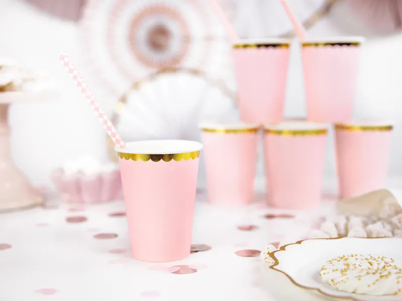 Becher, hellrosa, 220ml - Avaloon Party-Deko-Geschenke