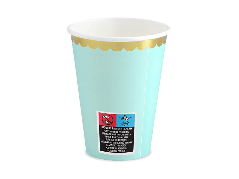 Becher, mint, 220ml - Avaloon Party-Deko-Geschenke