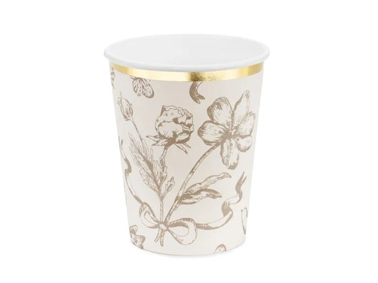 Blumen Becher, Mix, 220 ml