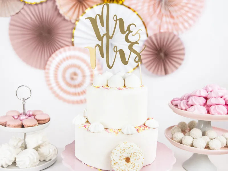 Caketopper Mr&Mrs, 25,5cm