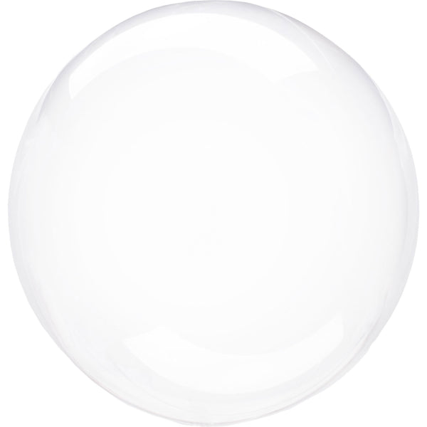 Clearz Crystal Clear Folienballon lose 45 cm - 55 cm