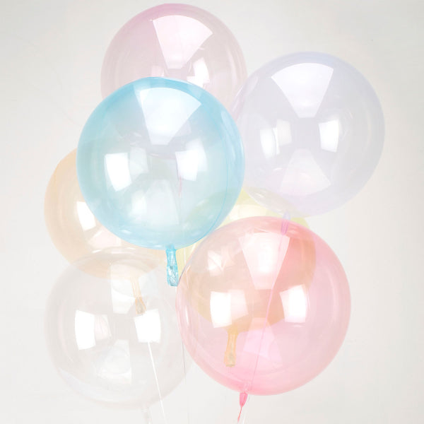 Clearz Crystal Clear Folienballon lose 45 cm - 55 cm
