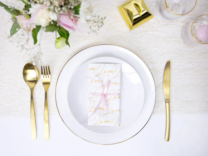 Dekoratives Netz - Faser, gold, 0,36x9m - Avaloon Party-Deko-Geschenke