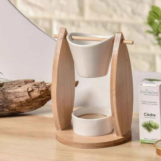 Duftbrenner Voile Diffusion aus der Naturéa-Serie – Fondantkerze für aromatische Entspannung - Avaloon Party-Deko-Geschenke