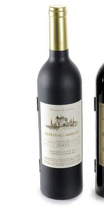 Flasche mit 5 Sommelier-Accessoires für Wein - Avaloon Party-Deko-Geschenke