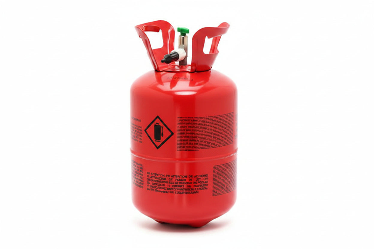 Flasche mit Helium, Rosa, 30 Ballons - Avaloon Party-Deko-Geschenke