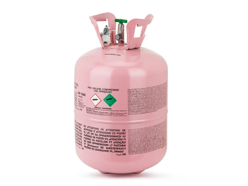Flasche mit Helium, Rosa, 50 Ballons - Avaloon Party-Deko-Geschenke