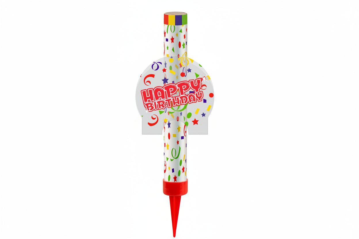 Eisfontäne Happy Birthday für unvergessliche Feiern mit Zahlen - Avaloon Party-Deko-Geschenke