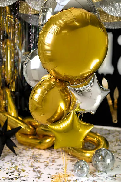 Folien-Luftballon rund Lutschtabletten 45 cm