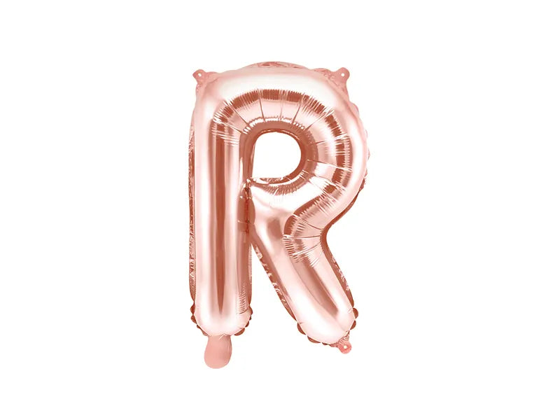Foil Balloon Letters 35cm, rose gold