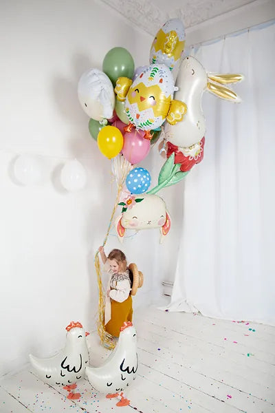 Folienballon Küken, mix