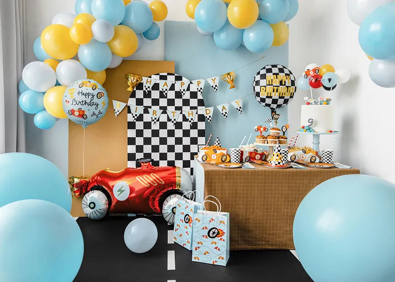 Folienballon Pastille Happy Birthday, Mix