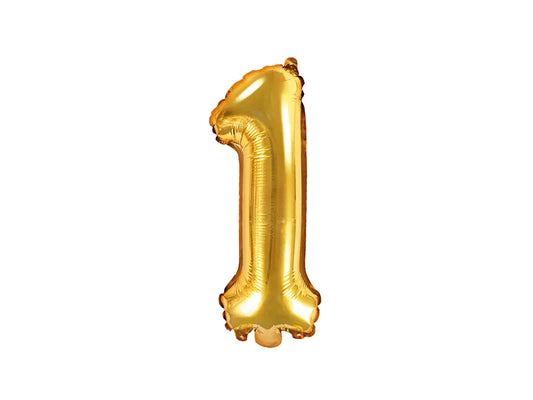 Folienballon Zahlen gold - Avaloon Party-Deko-Geschenke
