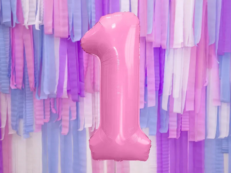 Folienballon Zahlen Rosa - Avaloon Party-Deko-Geschenke