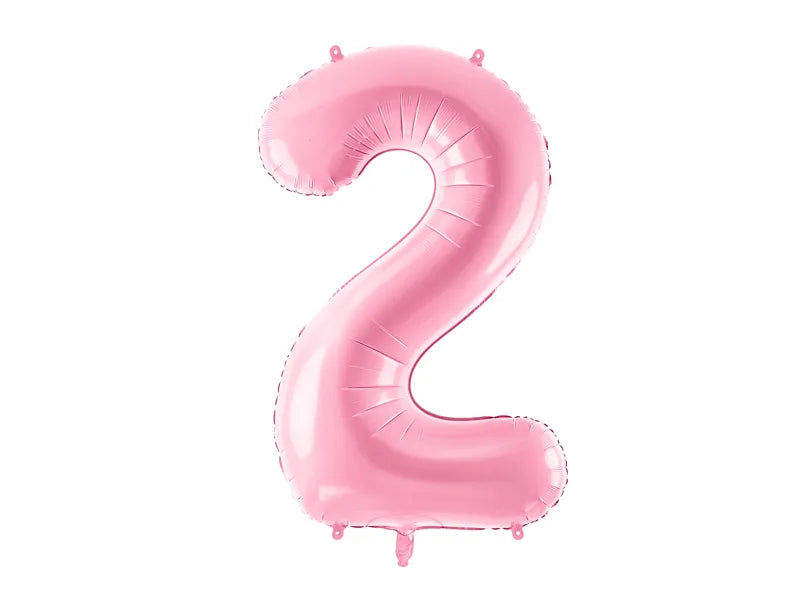 Folienballon Zahlen Rosa - Avaloon Party-Deko-Geschenke