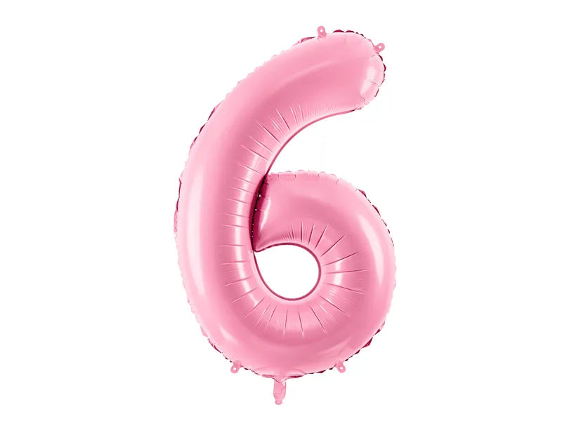 Folienballon Zahlen Rosa - Avaloon Party-Deko-Geschenke