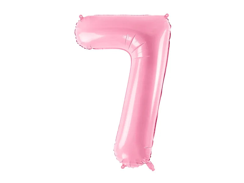 Folienballon Zahlen Rosa - Avaloon Party-Deko-Geschenke