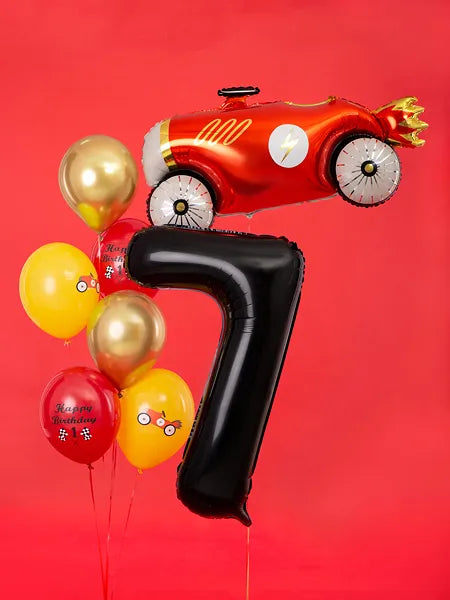 Folienballon Zahlen Schwarz - Avaloon Party-Deko-Geschenke