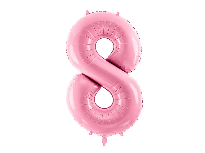 Folienballon Zahlen Rosa - Avaloon Party-Deko-Geschenke