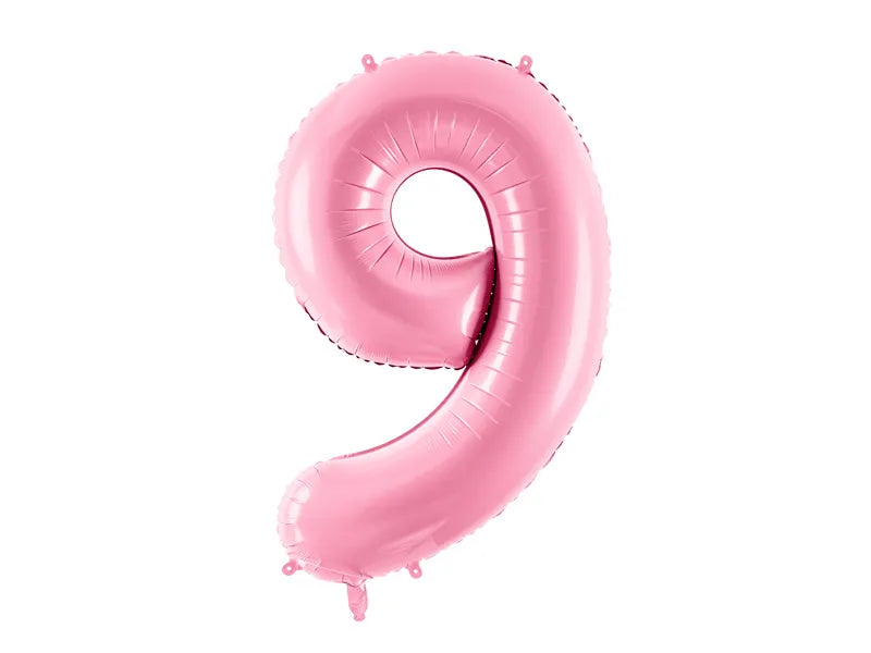 Folienballon Zahlen Rosa - Avaloon Party-Deko-Geschenke