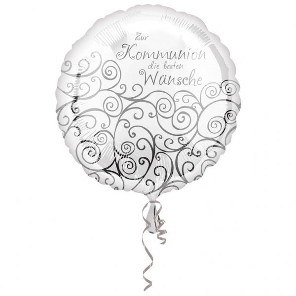 Folienballon Zur Kommunion 43 cm