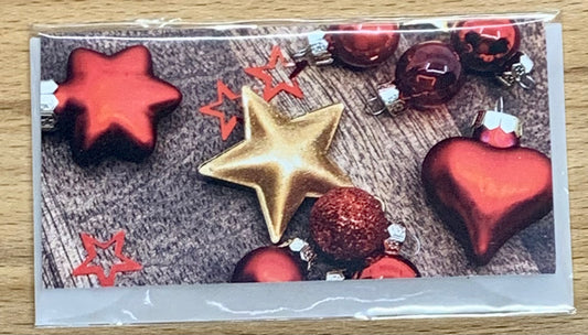 Minifaltkarte Sterne Weihnachten - Avaloon Party-Deko-Geschenke