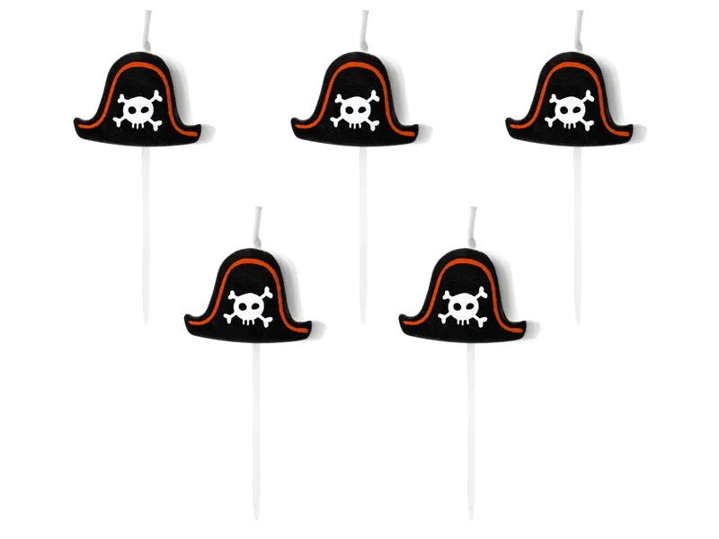 Geburtstagskerzen Piraten, 2cm