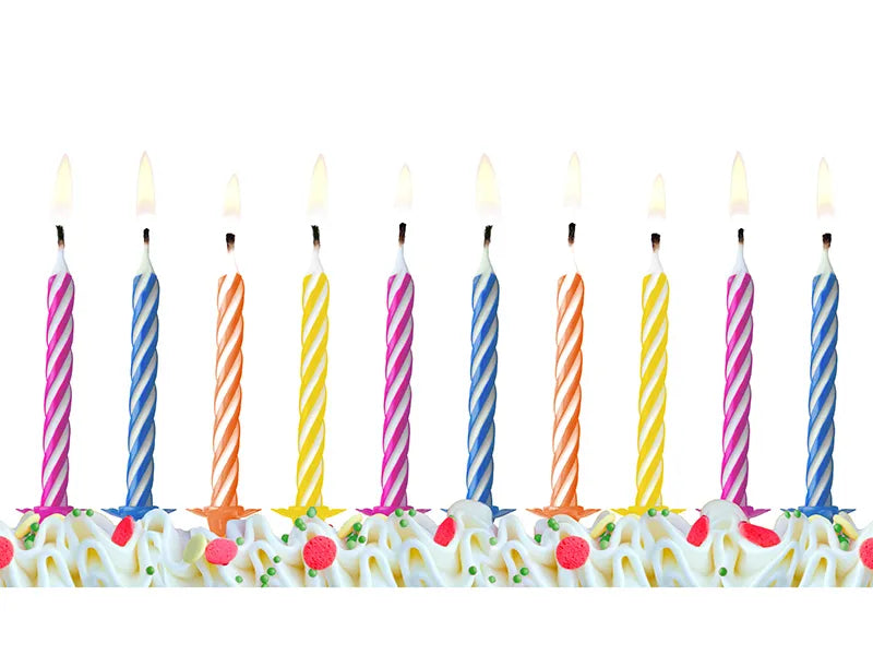 Geburtstagskerzen, Mix, 6cm - Avaloon Party-Deko-Geschenke