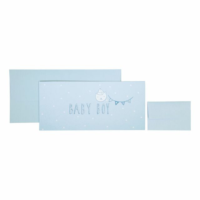 Geldgeschenkkarte11x23 GV Marli blau - Avaloon Party-Deko-Geschenke