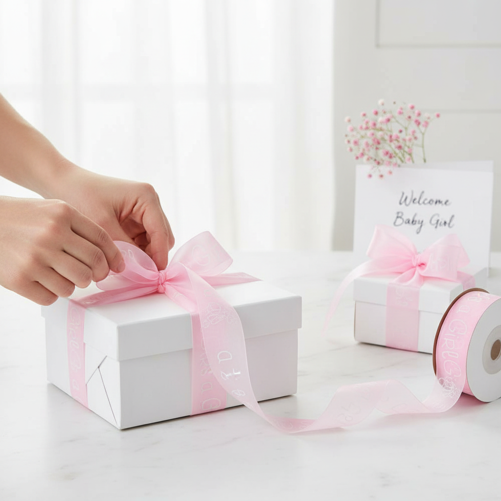 Geschenkband It's a girl