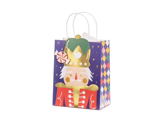 Geschenktüte Nussknacker, Mix, 18x25x10,5cm - Avaloon Party-Deko-Geschenke