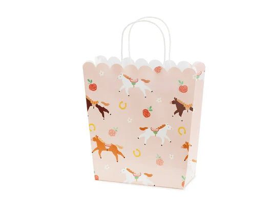 Geschenktüte Pferde, 23x22x8,5 cm, mix - Avaloon Party-Deko-Geschenke