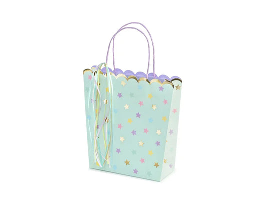Geschenktüten Sterne, Mix, 22x23x8cm - Avaloon Party-Deko-Geschenke